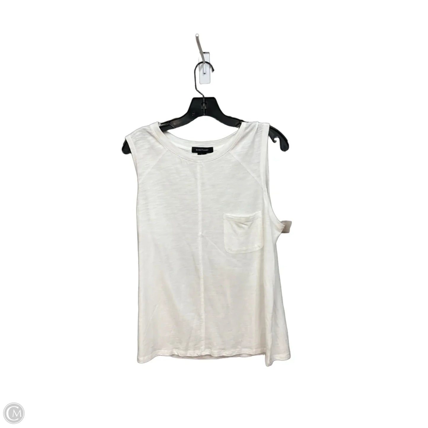 Top Sleeveless By Sanctuary In White, Size: L