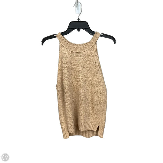 Tank Top By J. Crew In Tan, Size: M