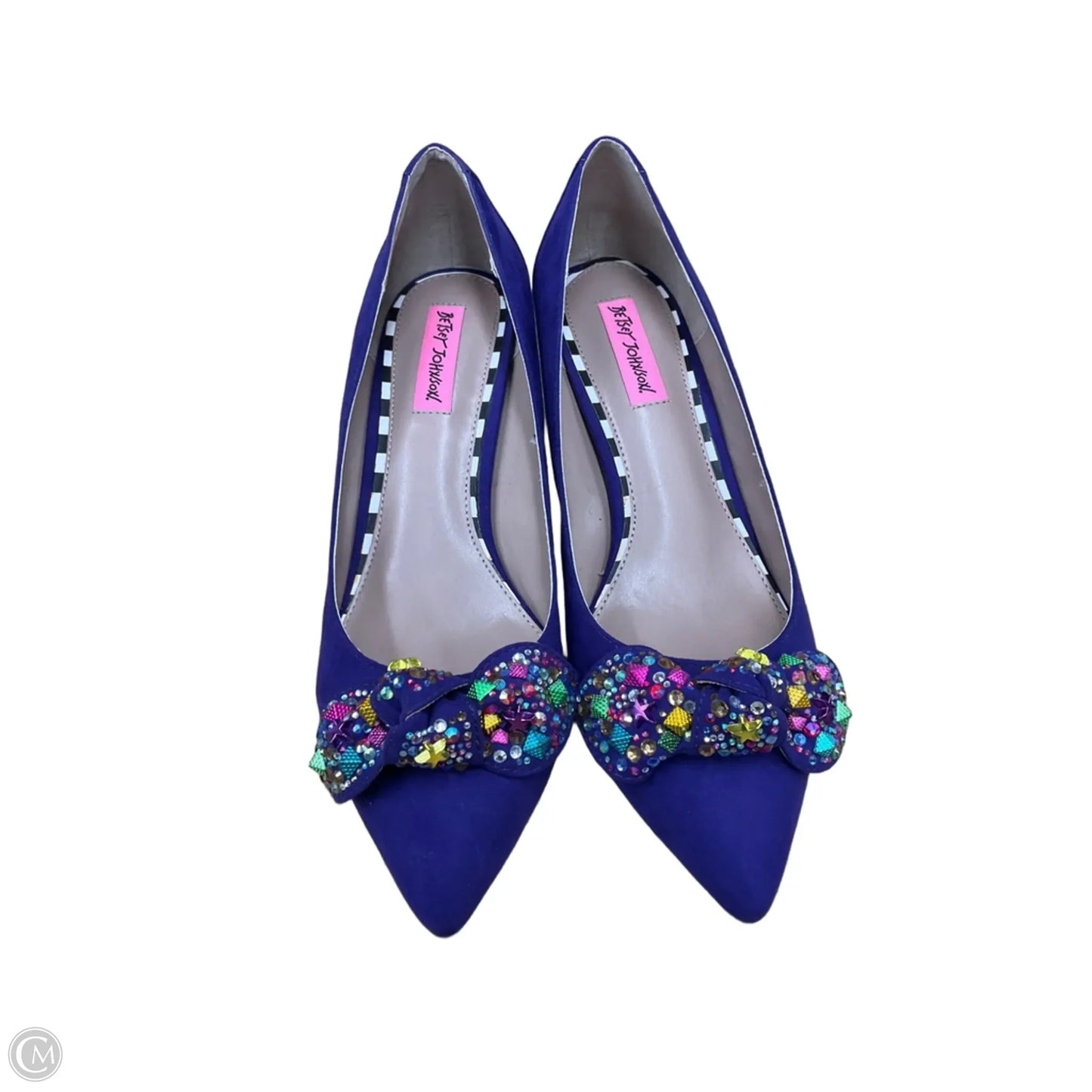 Shoes Heels Stiletto By Betsey Johnson In Purple, Size: 10