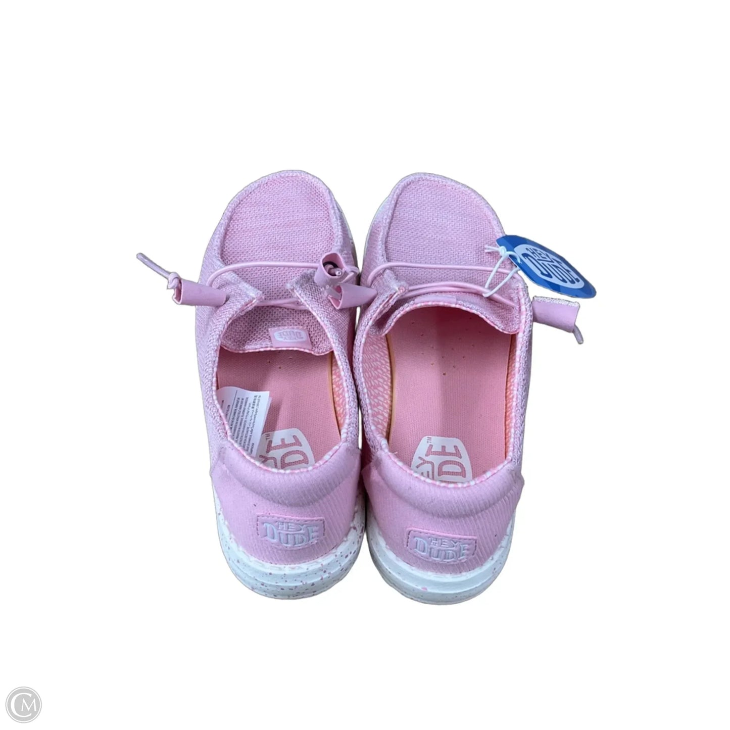 Shoes Flats By Hey Dude In Pink, Size: 8