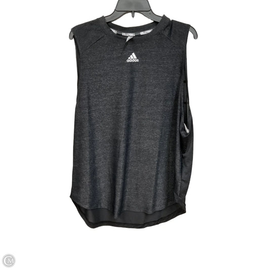 Athletic Tank Top By Adidas In Black, Size: 2x