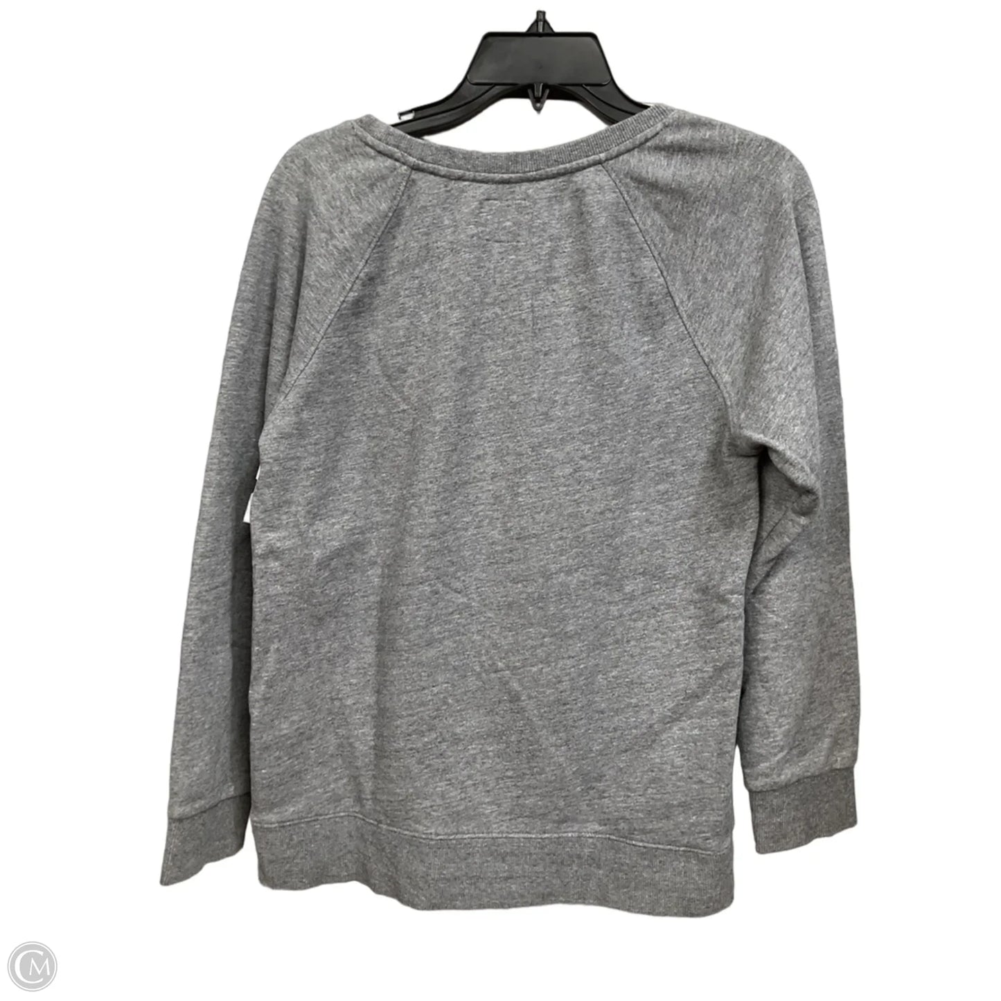 Sweatshirt Crewneck By Clothes Mentor In Grey, Size: M
