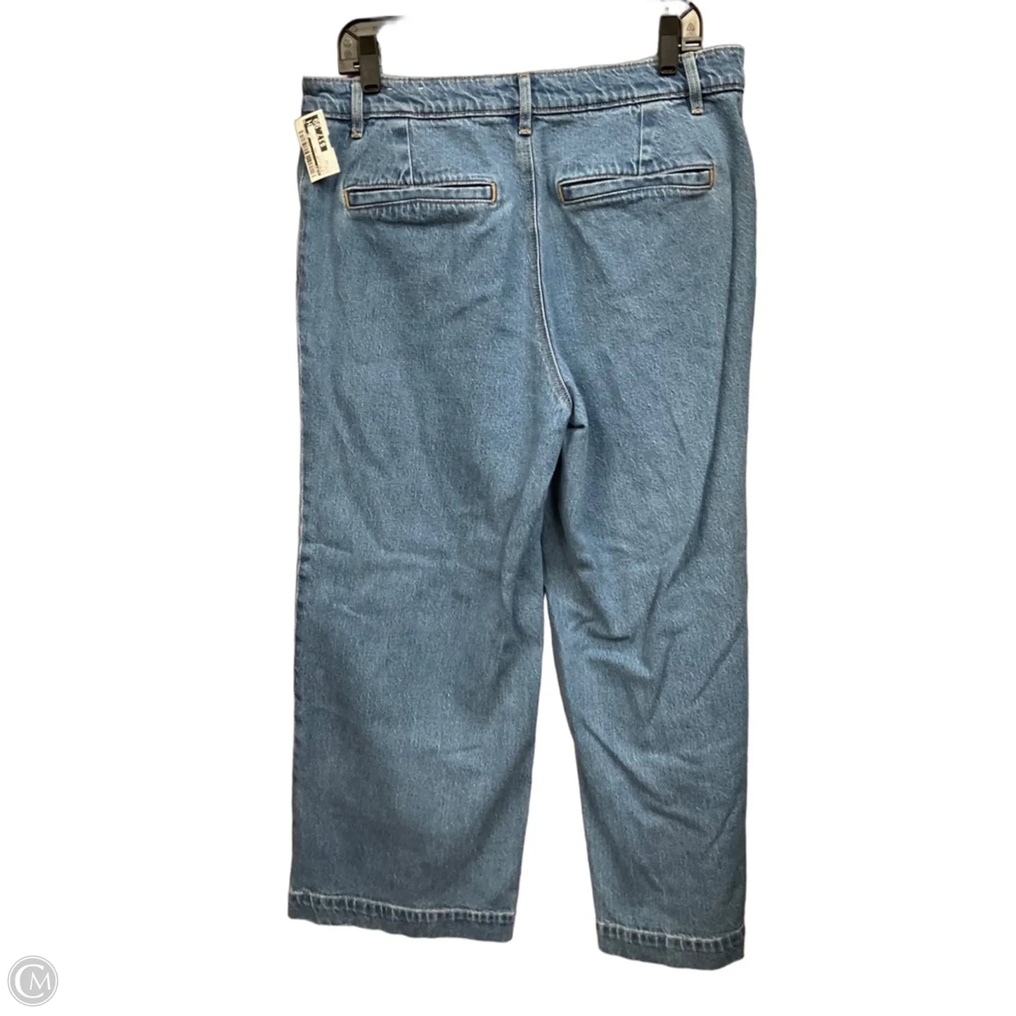 Jeans Wide Leg By Loft In Blue Denim, Size: 12