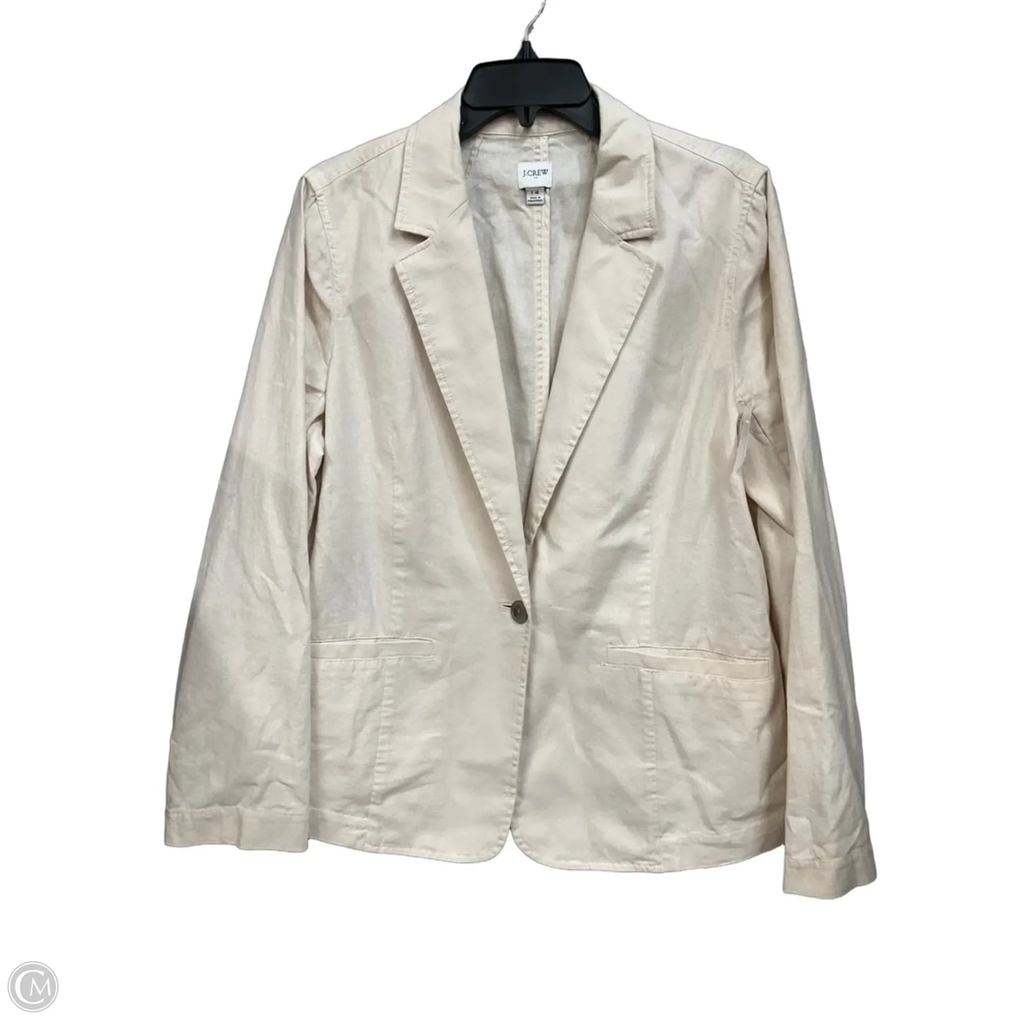 Blazer By J. Crew In Beige, Size: Xl