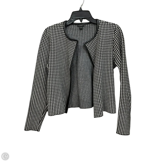 Cardigan By Ann Taylor In Black & White, Size: M