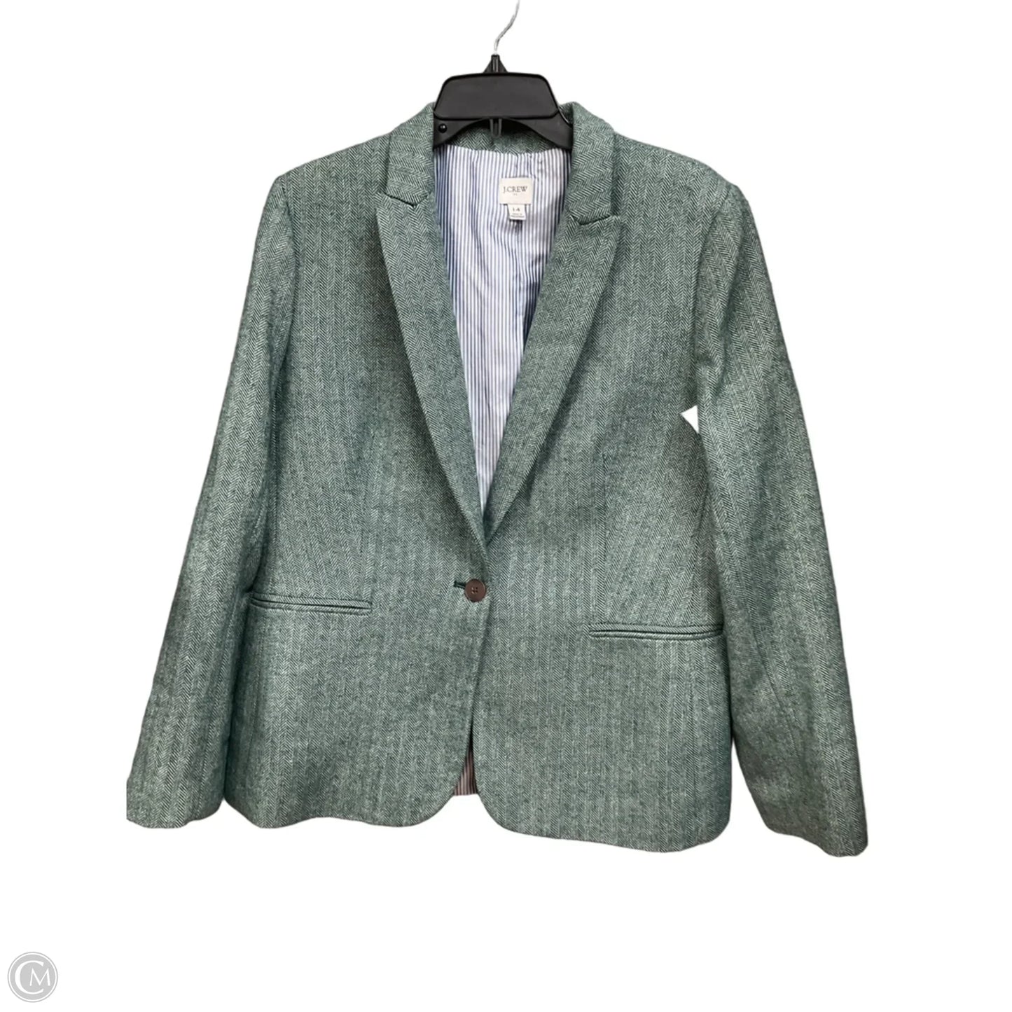 Blazer By J. Crew In Green, Size: Xl