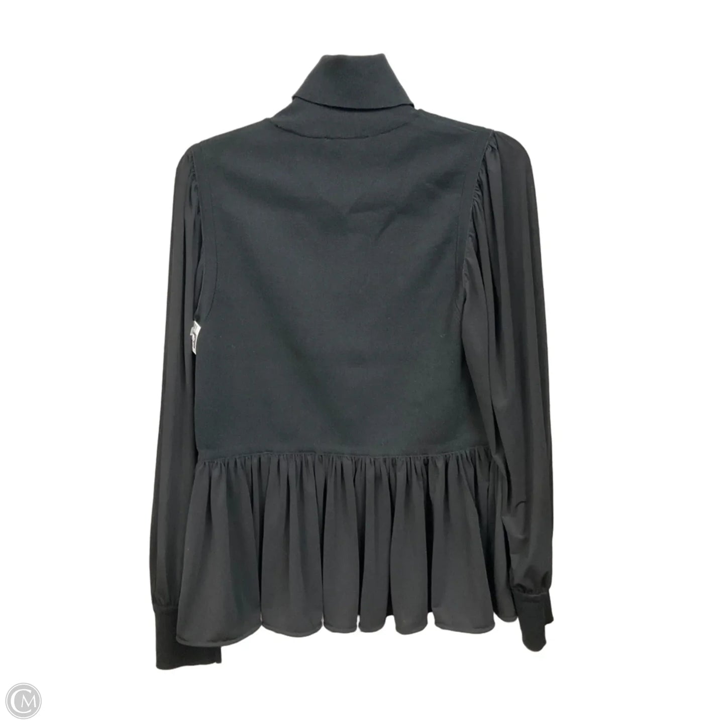 Top Long Sleeve By Ann Taylor In Black, Size: M