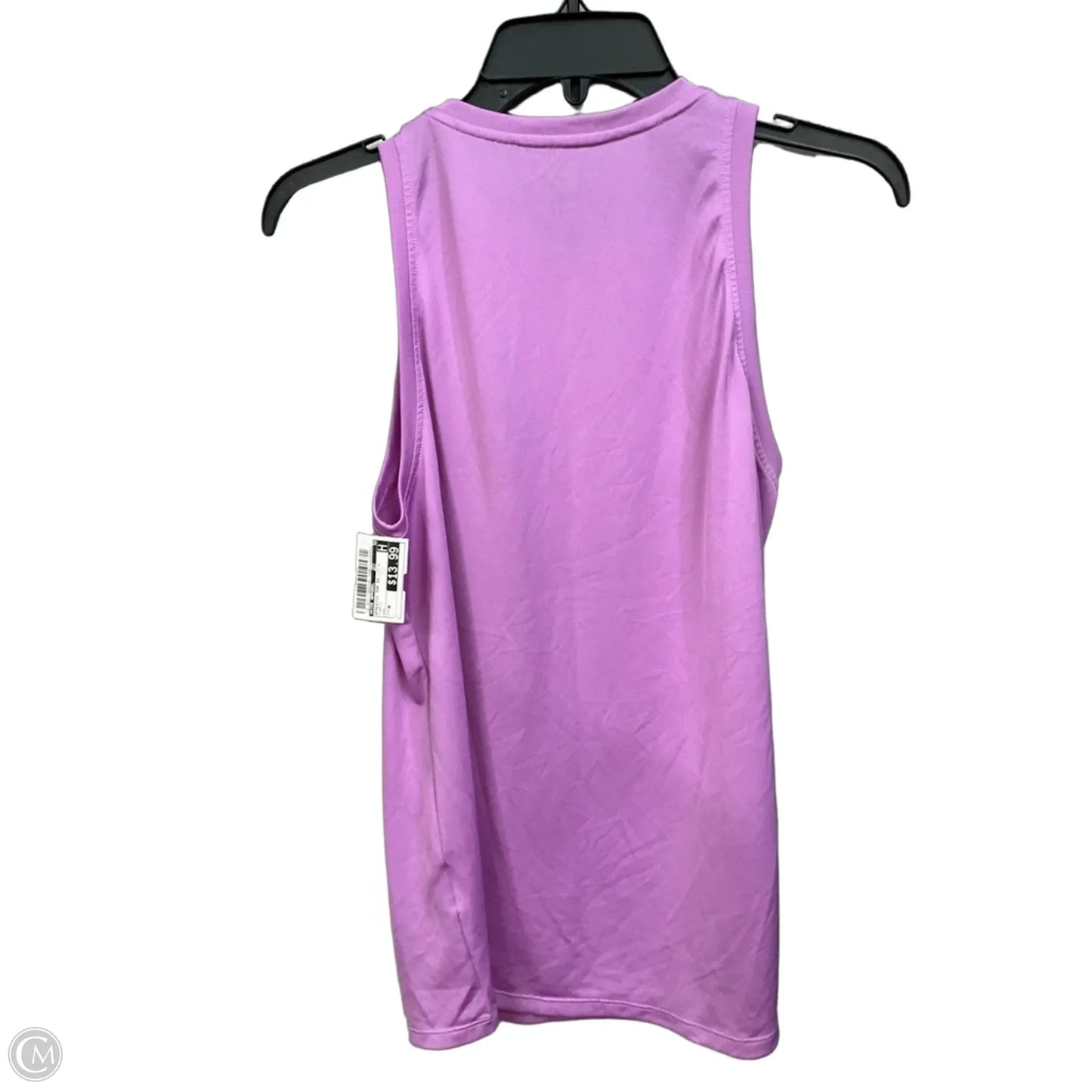 Athletic Top Short Sleeve By Nike Apparel In Purple, Size: M