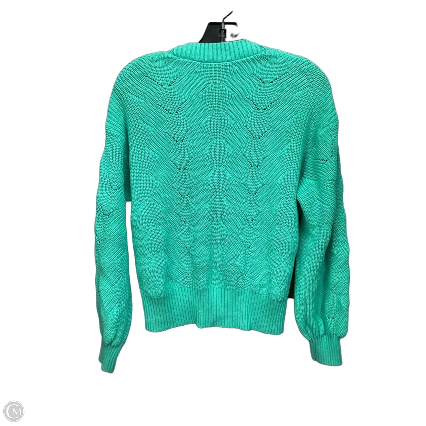 Cardigan By Loft In Green, Size: L