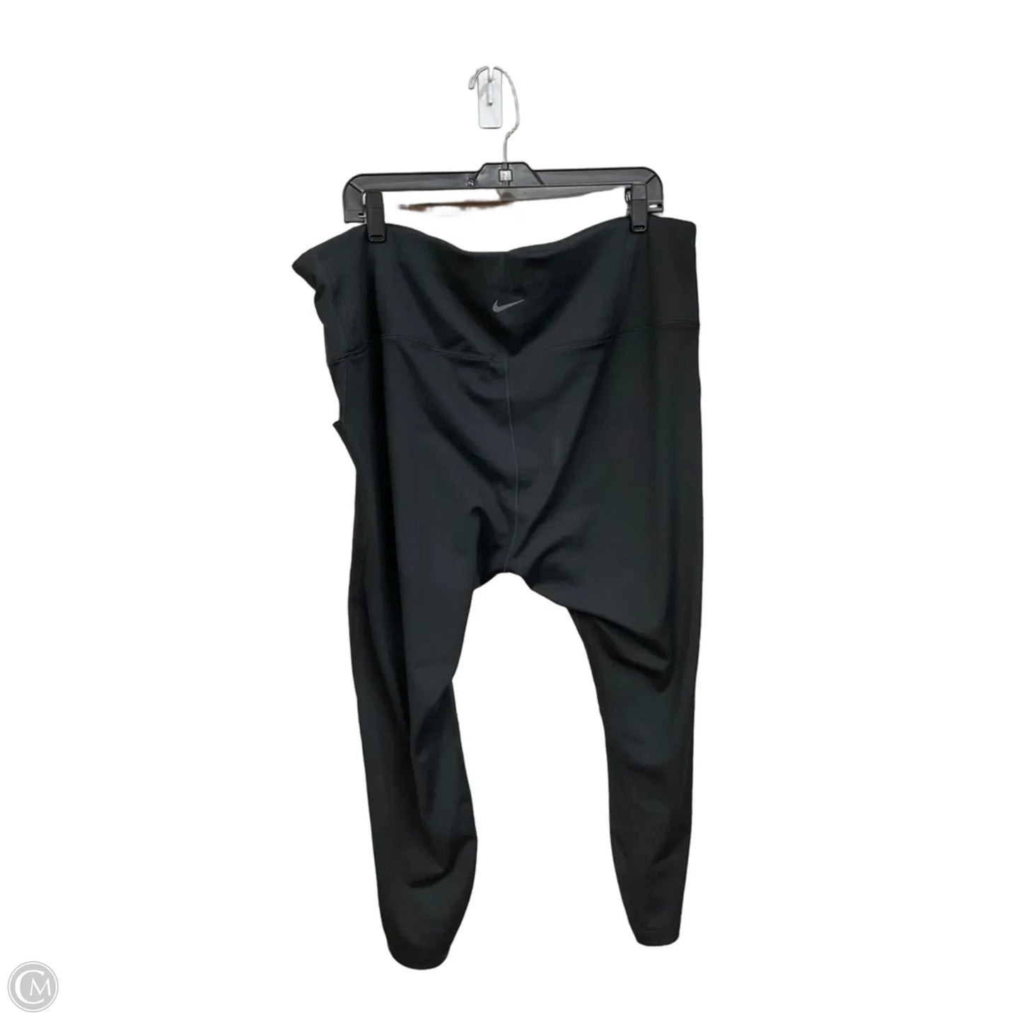 Athletic Leggings Capris By Nike Apparel In Black, Size: 3x