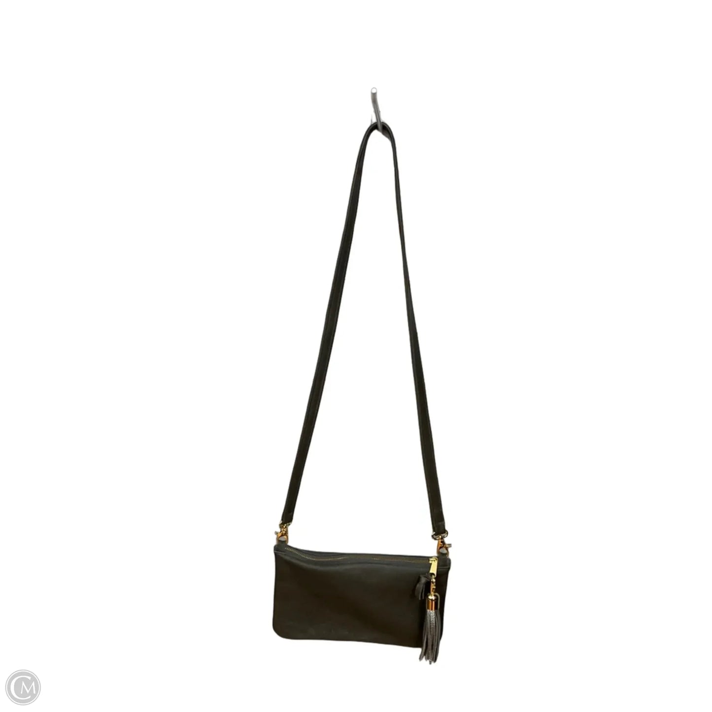 Crossbody Leather By Cme, Size: Medium
