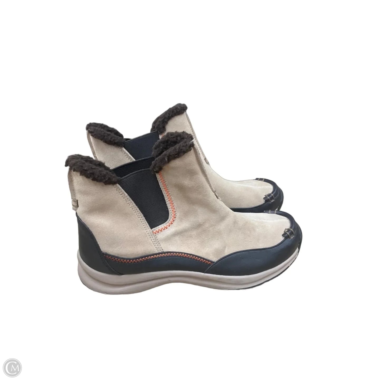 Boots Snow By Lands End In Brown & Tan, Size: 9