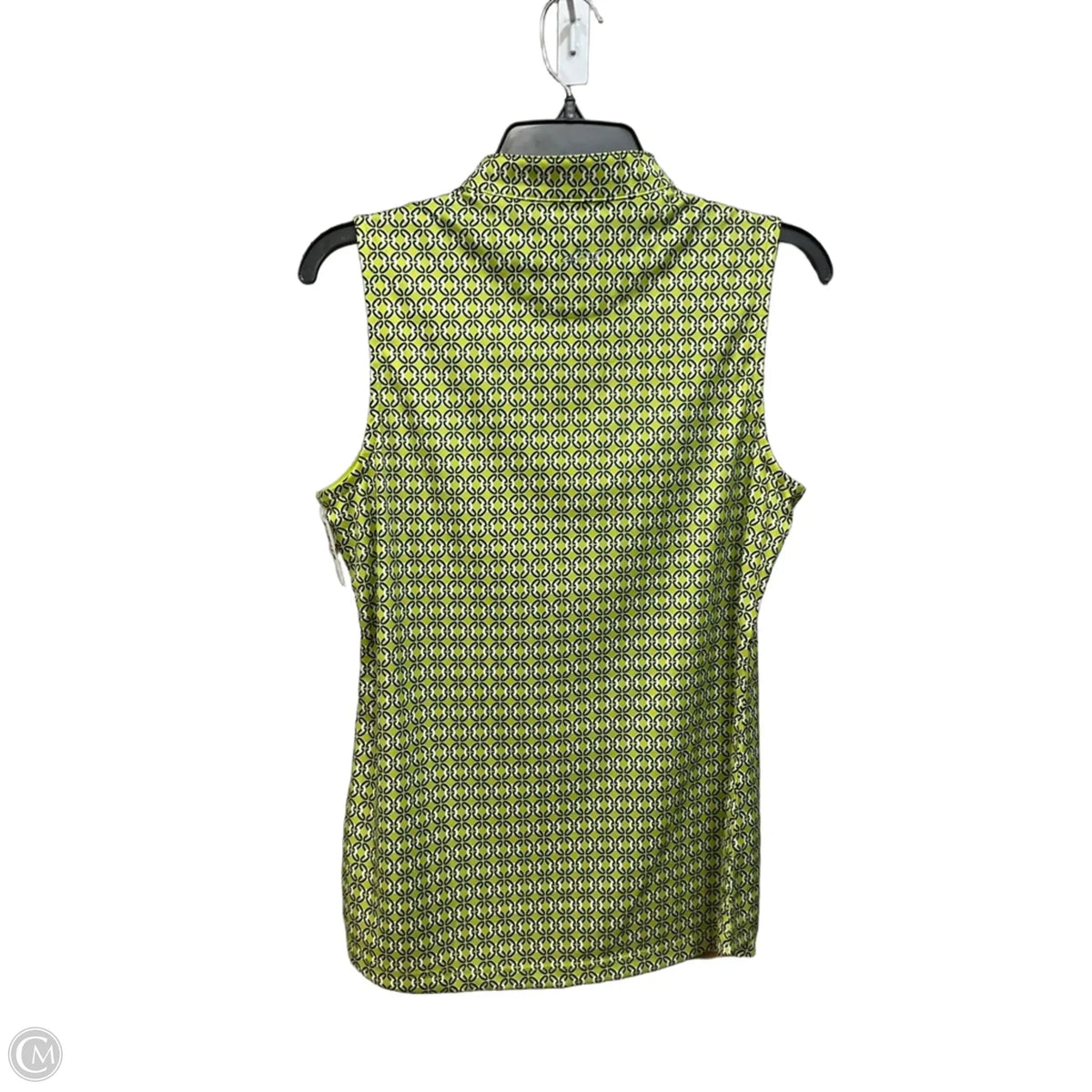 Athletic Tank Top By Greg Norman In Geometric Pattern, Size: M