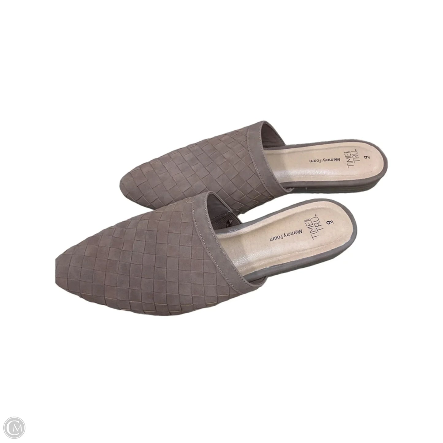 Shoes Flats By Time And Tru In Tan, Size: 9