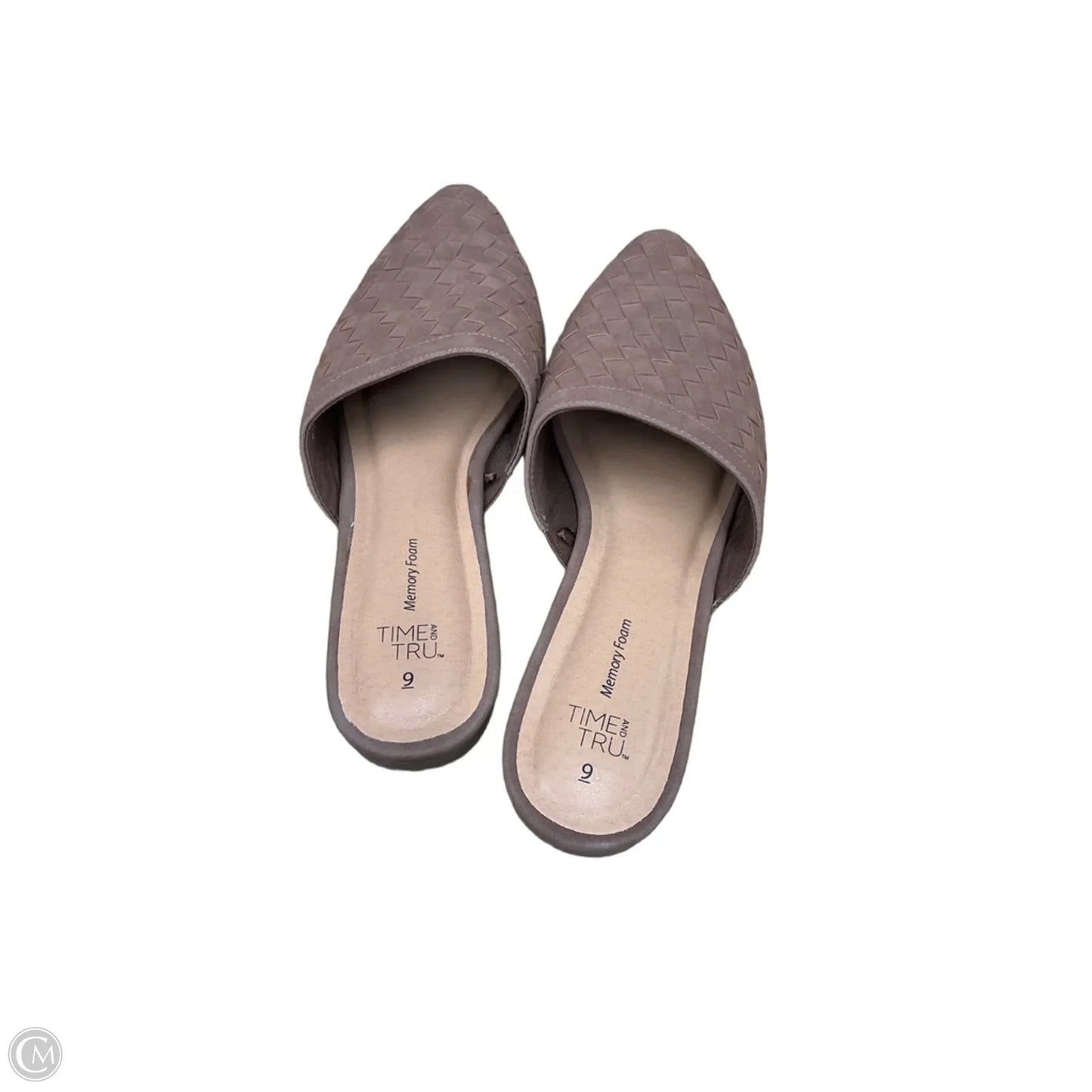 Shoes Flats By Time And Tru In Tan, Size: 9