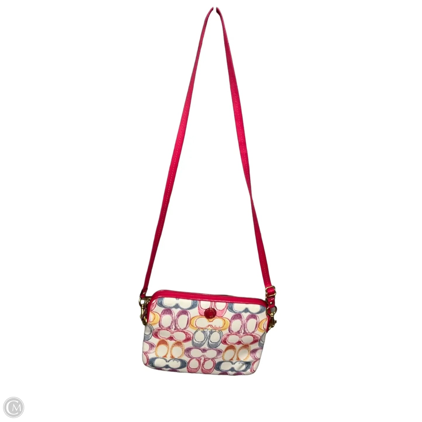Crossbody Designer By Coach, Size: Medium