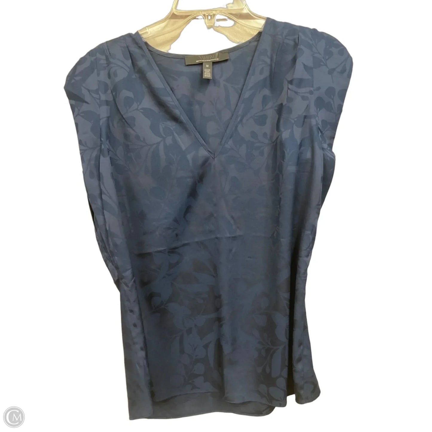 Top Sleeveless By White House Black Market In Navy, Size: M