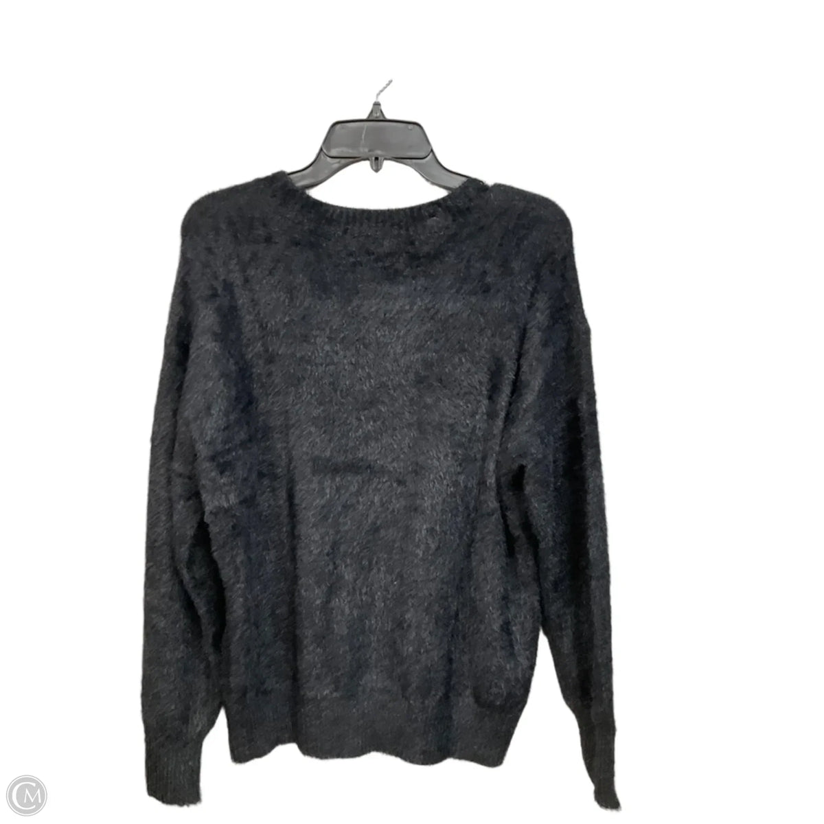 Sweater By Chenault In Black & White, Size: Xl