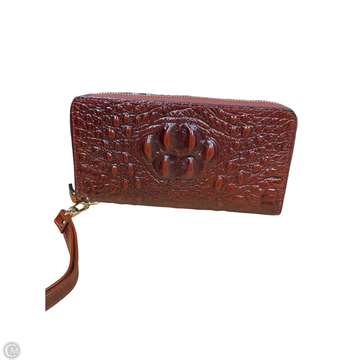 Wallet Leather By Cma, Size: Large