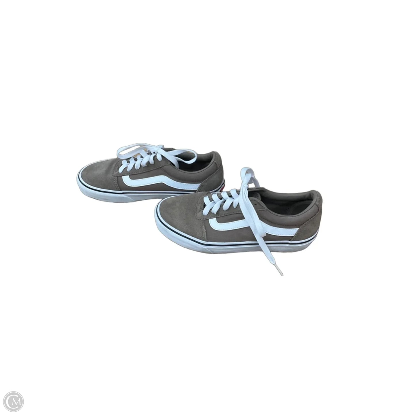 Shoes Sneakers By Vans In Tan, Size: 6.5