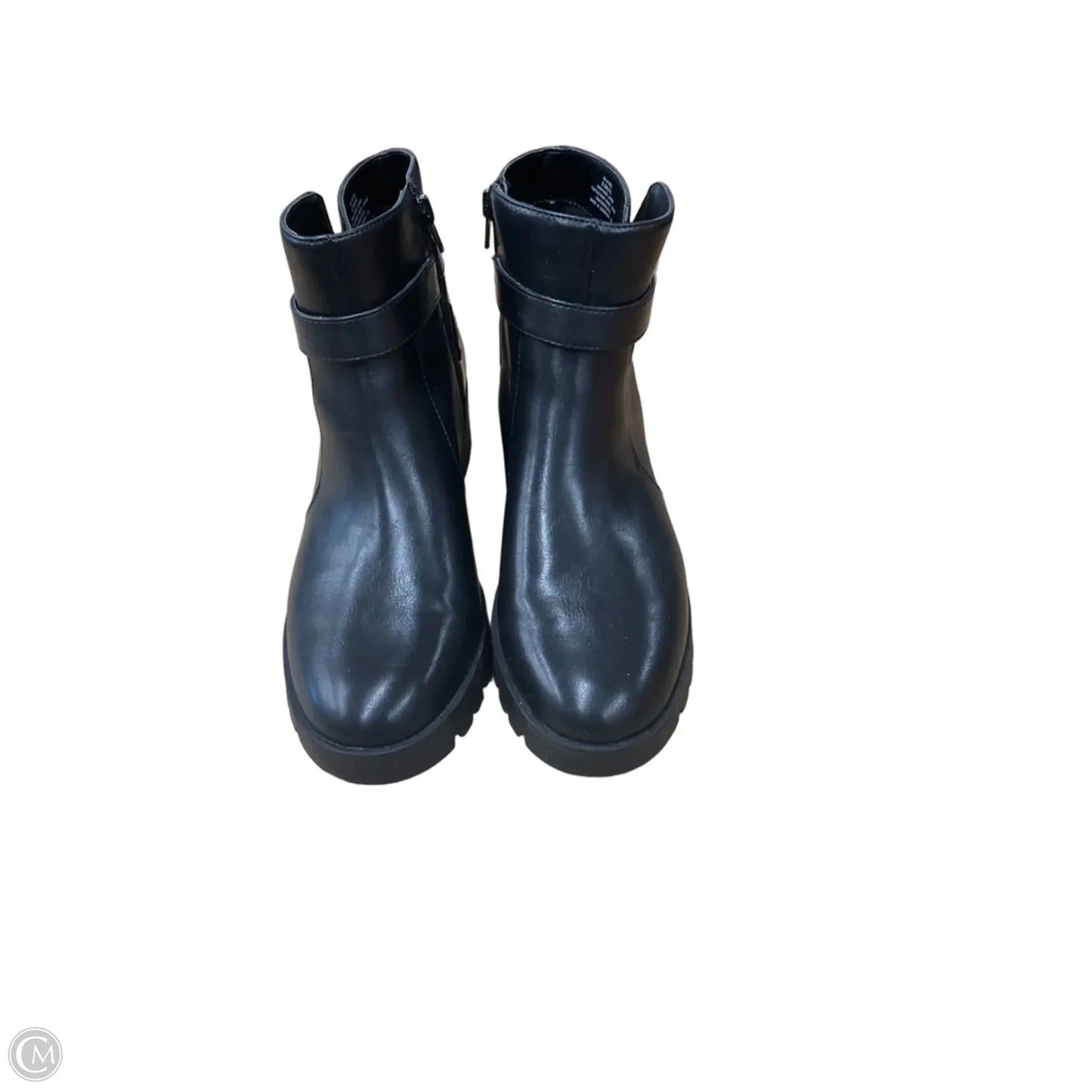Boots Ankle Flats By Kelly And Katie In Black, Size: 9.5