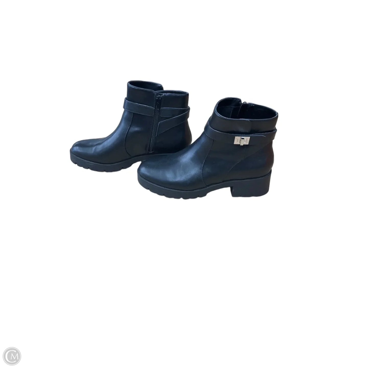 Boots Ankle Flats By Kelly And Katie In Black, Size: 9.5