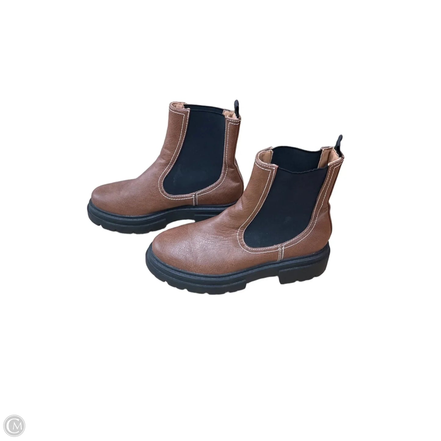 Boots Combat By Cme In Brown, Size: 8