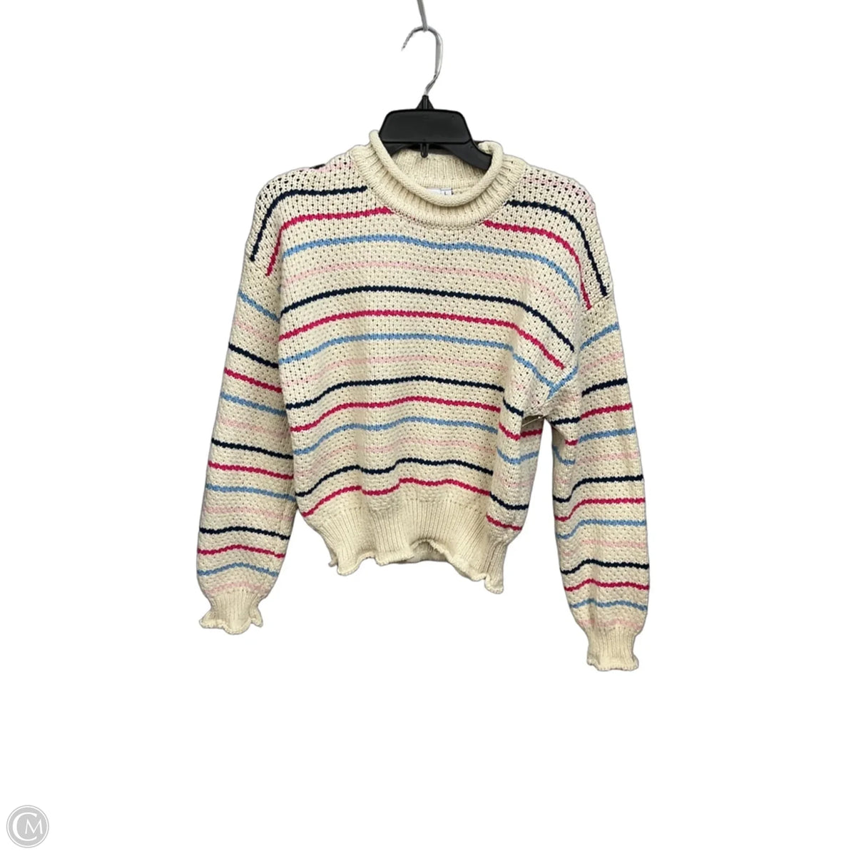 Sweater By Grace + Karma In Striped Pattern, Size: L