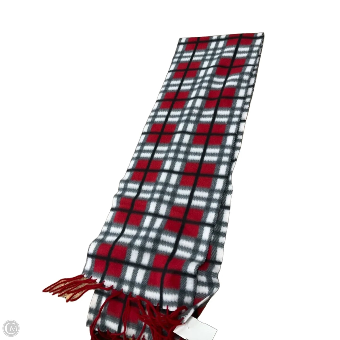 Scarf Winter By Cme In Plaid Pattern
