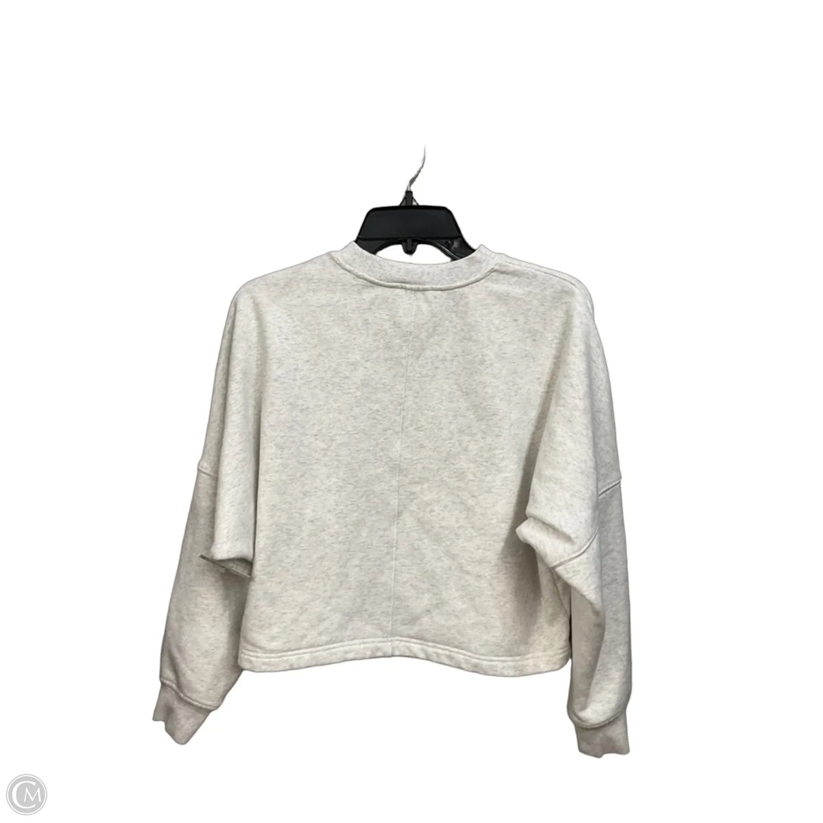 Sweatshirt Crewneck By Athleta In Grey, Size: S