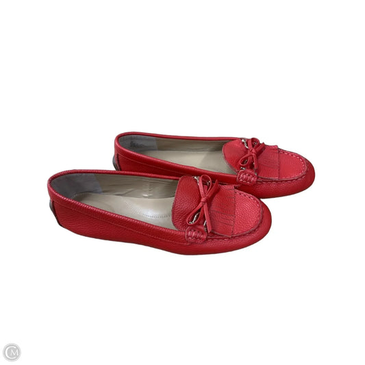 Shoes Flats By Talbots In Red, Size: 9