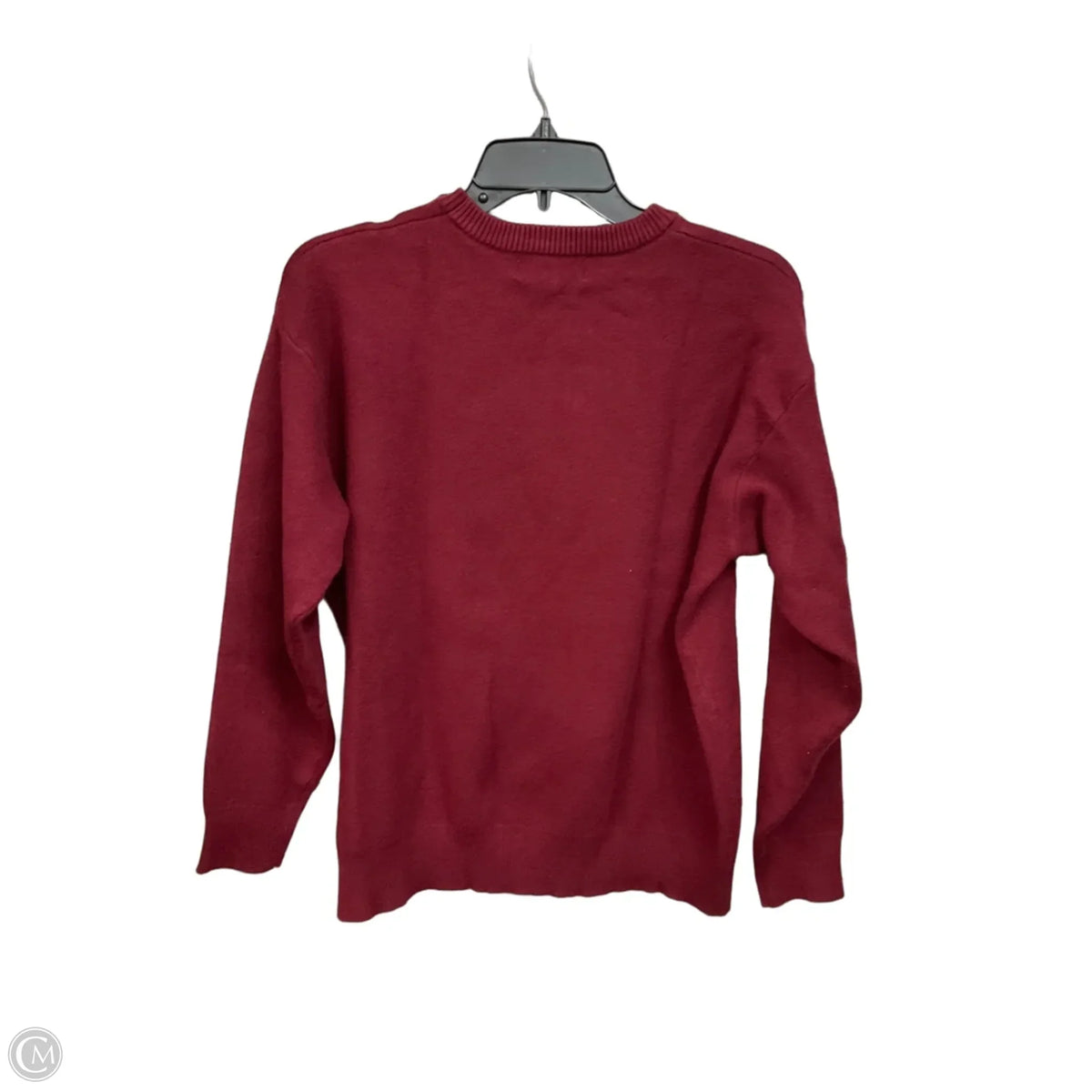 Sweater By Clothes Mentor In Maroon, Size: S