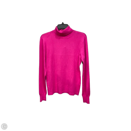 Top Long Sleeve By Antonio Melani In Pink, Size: L