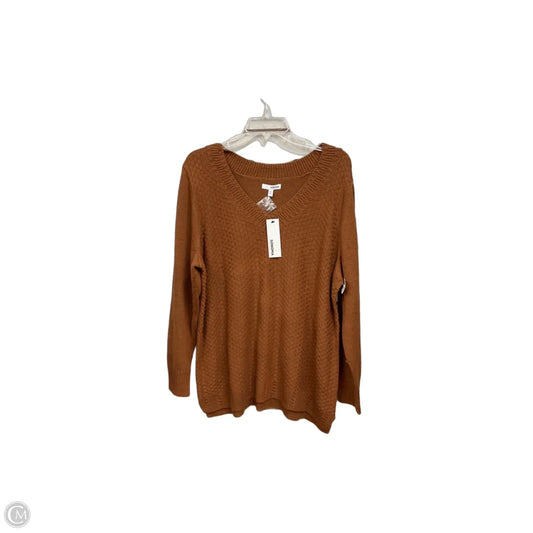 Sweater By Sonoma In Brown, Size: Xxl