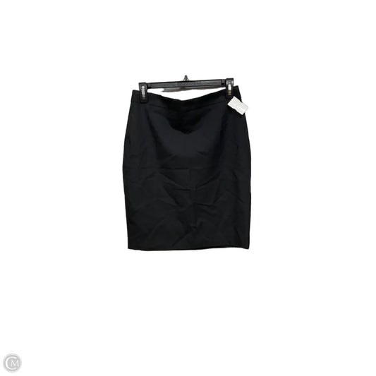 Skirt Midi By Banana Republic In Black, Size: 6p