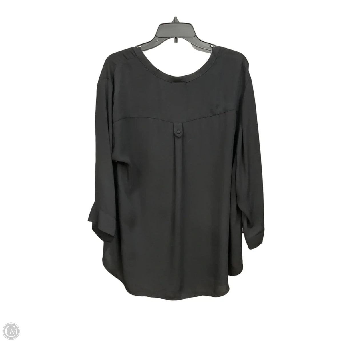 Blouse 3/4 Sleeve By Torrid In Black, Size: 3x
