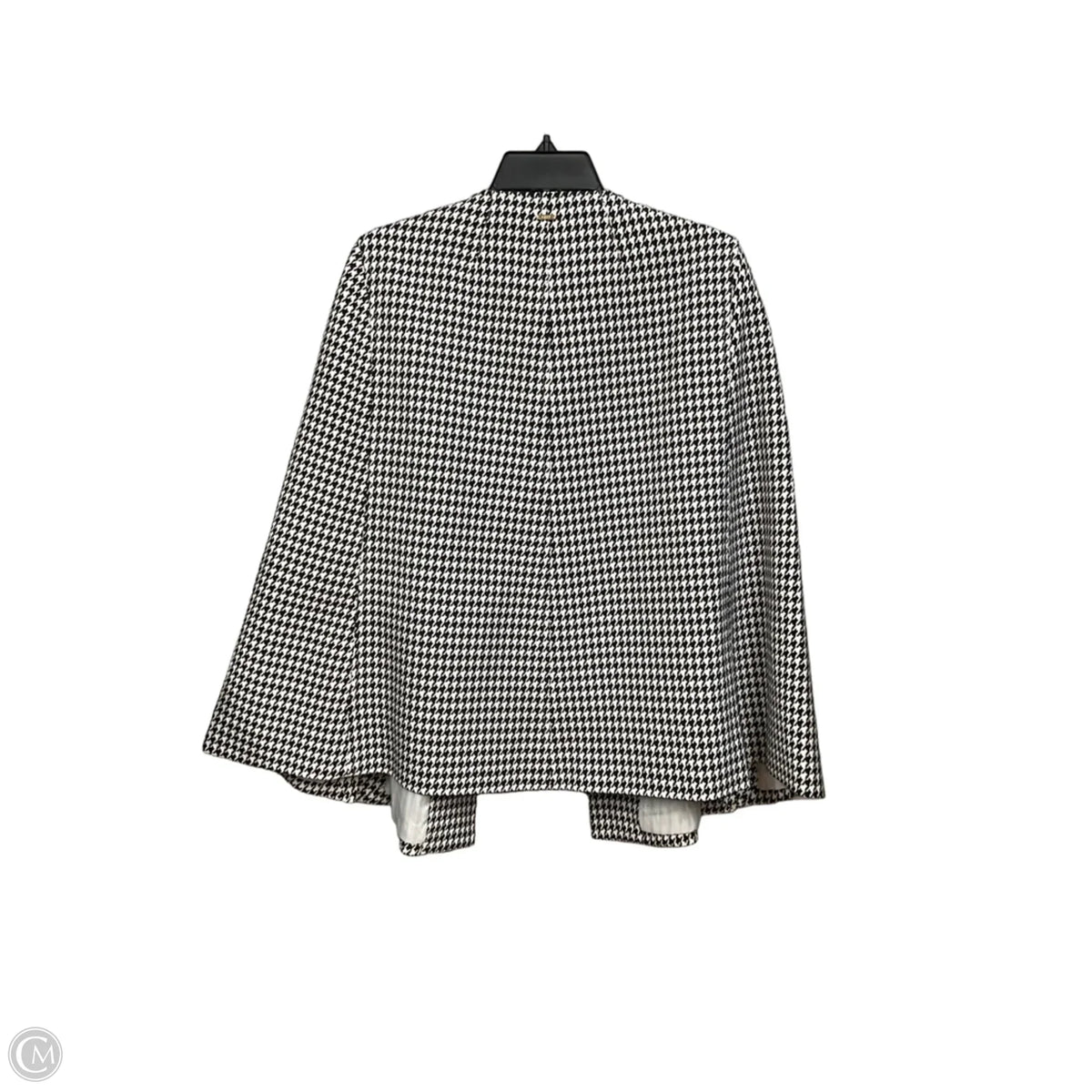 Poncho By Dkny In Black & White, Size: M