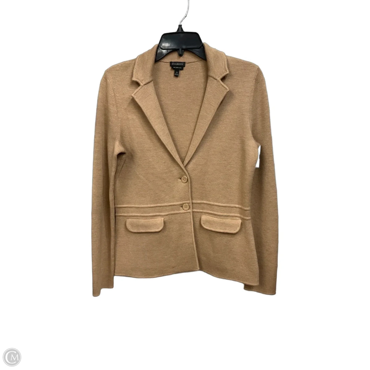 Blazer By Talbots In Tan, Size: Xs