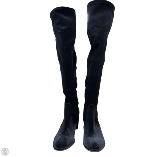 Boots Over-the-knee Heels By Marc Fisher In Black, Size: 9