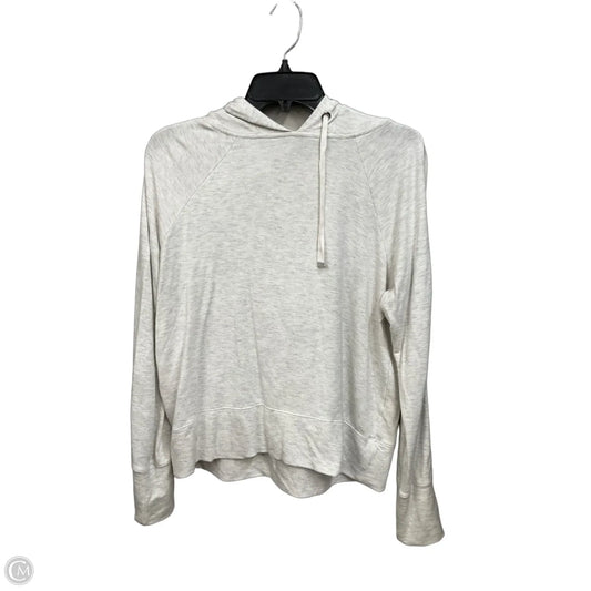 Athletic Sweatshirt Hoodie By Athleta In Grey, Size: S