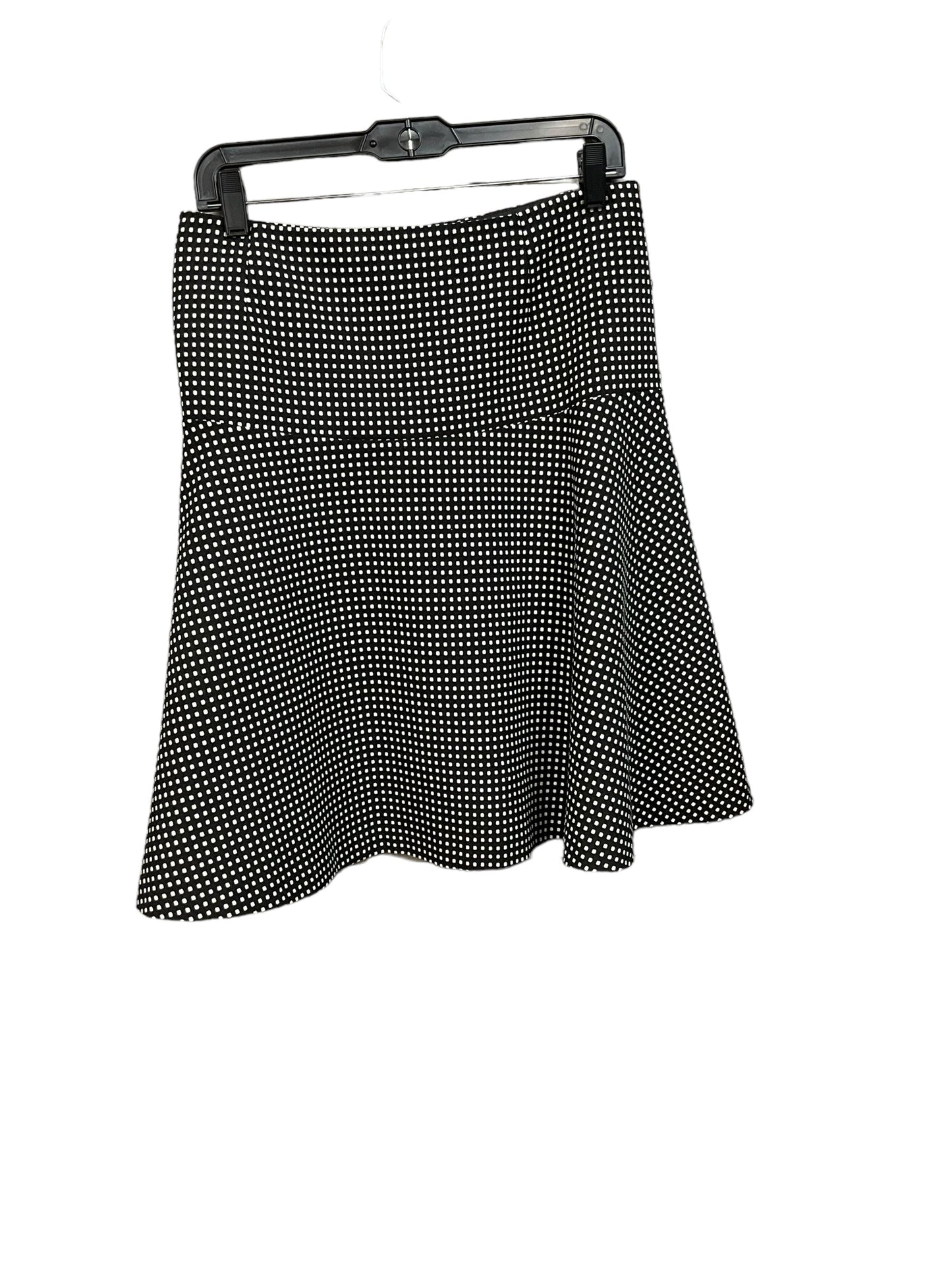 Skirt Midi By Tommy Hilfiger In Black & White, Size: Xl