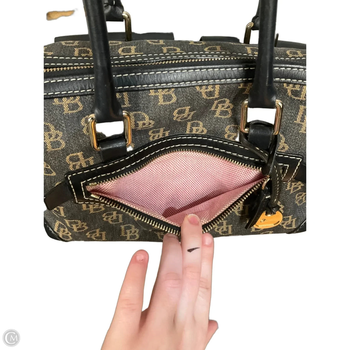 Handbag Designer By Dooney And Bourke, Size: Medium