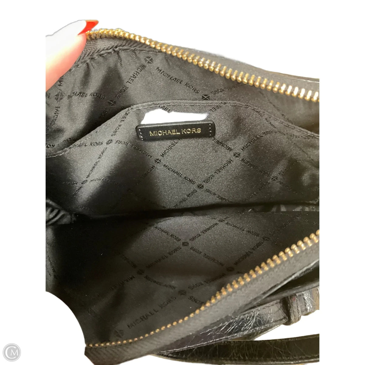 Crossbody Designer By Michael Kors, Size: Medium