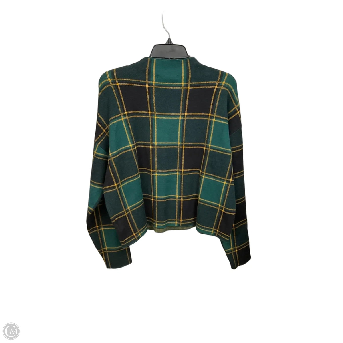 Sweater By Tahari In Plaid Pattern, Size: Xl