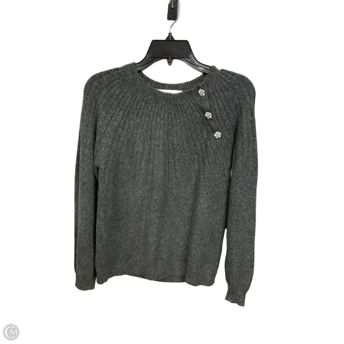 Sweater By Loft In Grey, Size: Xs