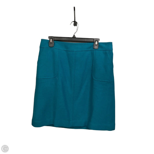 Skirt Midi By Talbots In Aqua, Size: 12
