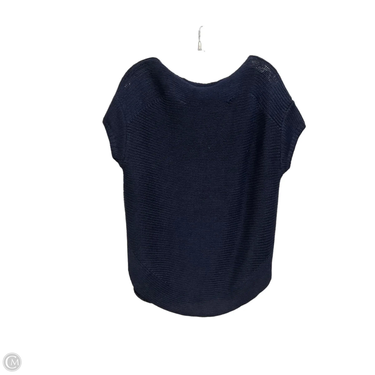 Top Sleeveless By Talbots In Navy, Size: M