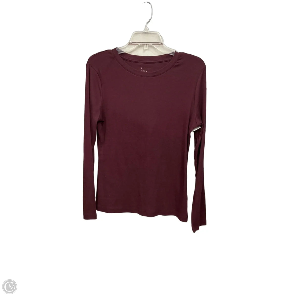 Top Long Sleeve Basic By A New Day In Purple, Size: M