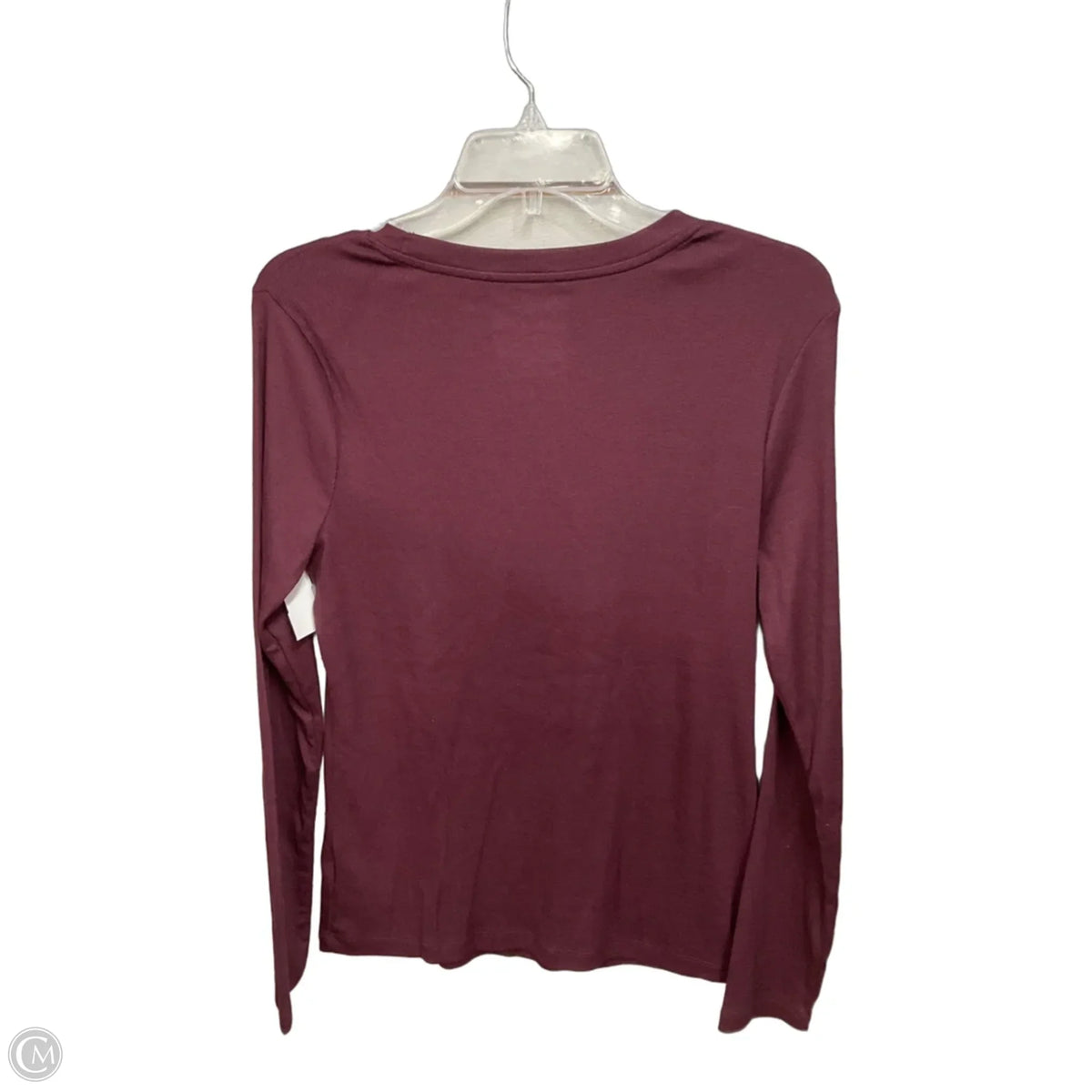Top Long Sleeve Basic By A New Day In Purple, Size: M