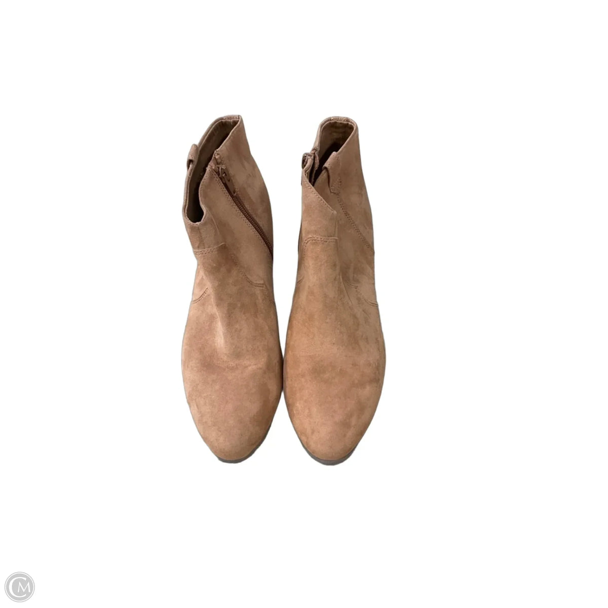 Boots Ankle Heels By Old Navy In Tan, Size: 9
